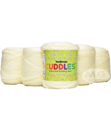 Vardhman 100% Acrylic Wool Sea Green 6 PC Baby Wool Ball Hand Knitting Wool/Art Craft Soft Fingering Crochet Hook Yarn-BA Art-ADDE