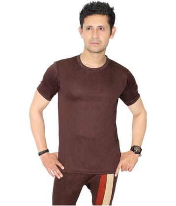 Goodluck Brown Cotton Lycra Trunk