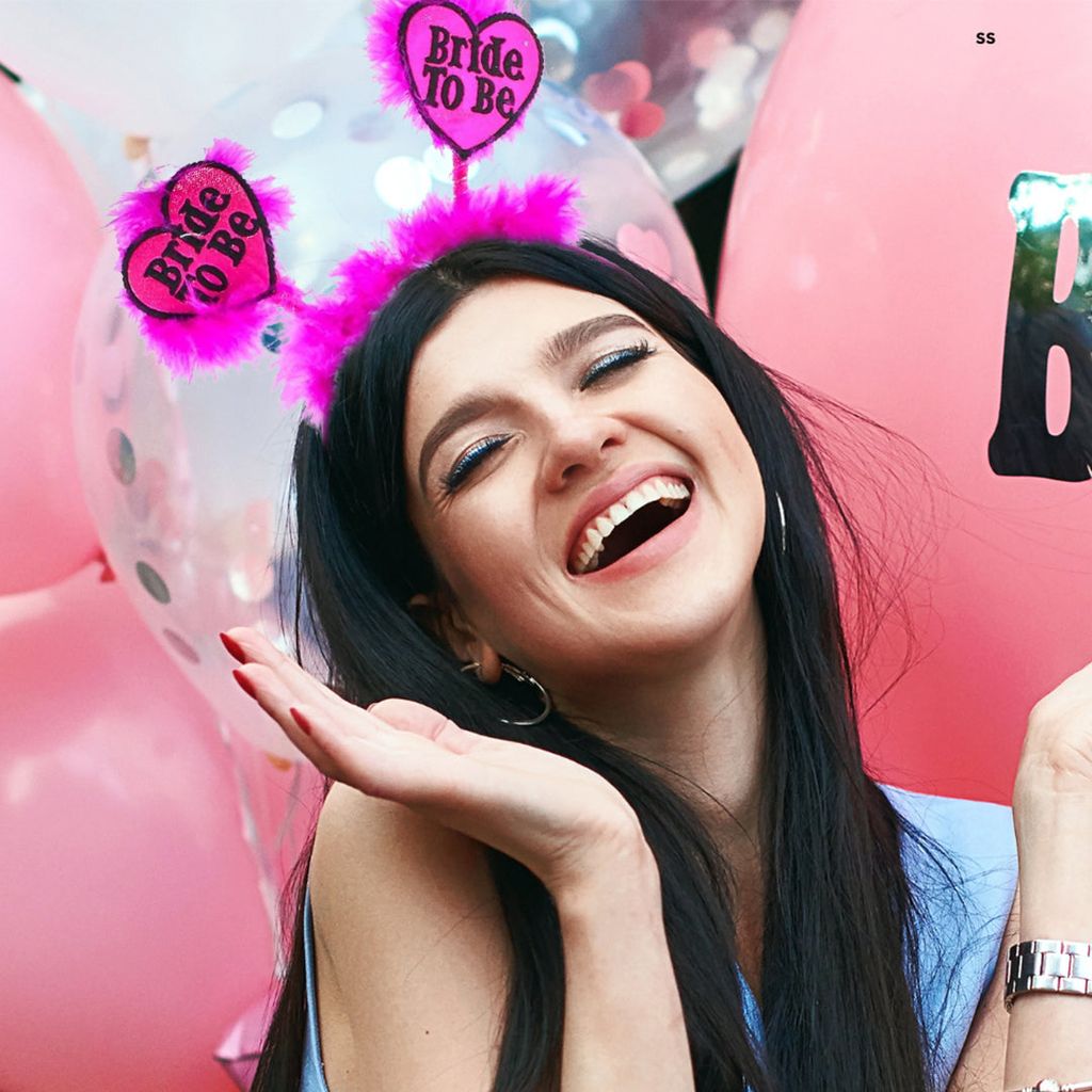 Bride To Be Headband w/Marabou