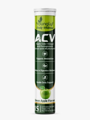 Younglyf ACV (15 Tablets) | Apple Cider Vinegar & Pomegranate | Metabolism Support Younglyf ACV (15 Tablets) | Apple Cider Vinegar & Pomegranate | Metabolism Support
