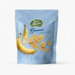 Super Munchies Vacuum Cooked Banana Chips, 50 gm