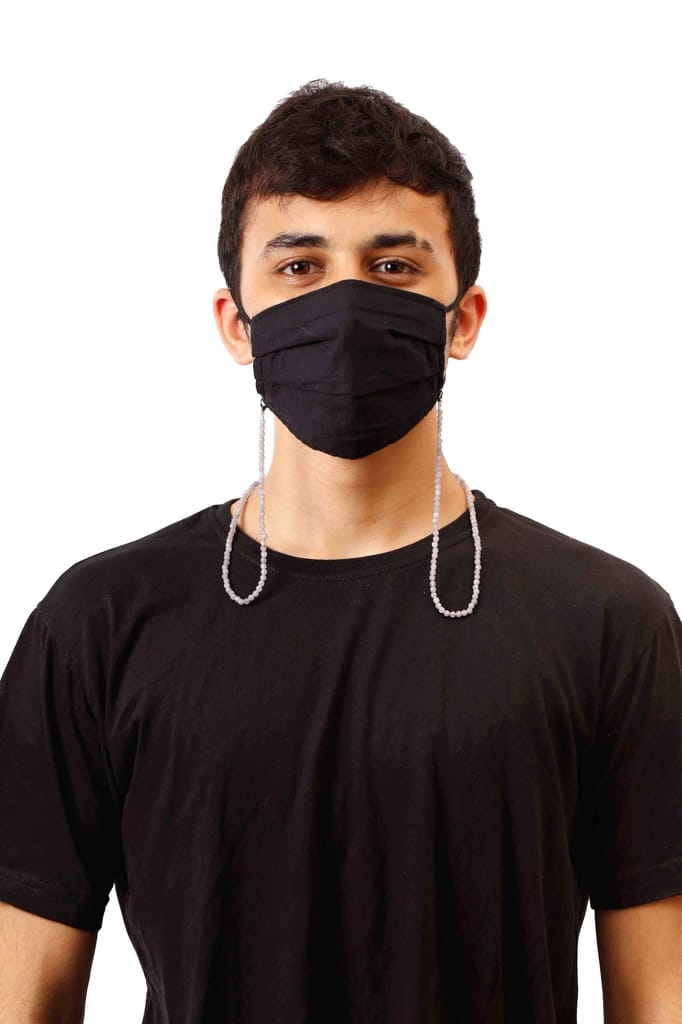 Semi Precious Beaded Mask Chain (Unisex)