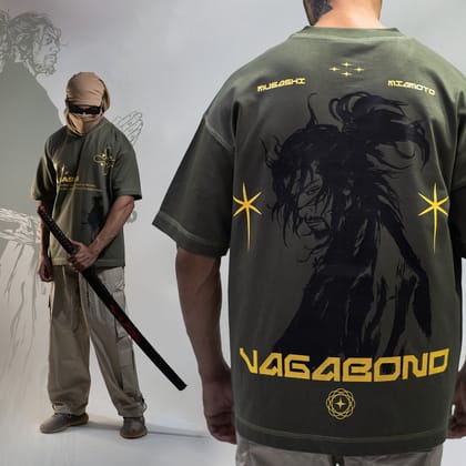 VAGABOND 001 / OVERSIZED T-SHIRT-S
