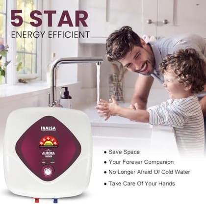 INALSA Aurora S Series 25 L Storage Water Heater|Superior Glassline Coating|Advance 3 Level Safety|Smart Shield Corrosion Protection|Temperature Control Knob|5 Yr Warranty On Tank INALSA Aurora S Series 25 L Storage Water Heater|Superior Glassline Coatin INALSA Aurora S Series 25 L Storage Water Heater|Superior Glassline Coating|Advance 3 Level Safety|Smart Shield Corrosion Protection|Temperature Control Knob|5 Yr Warranty On Tank INALSA Aurora S Series 25 L Storage Water Heater|Superior Glassline Coatin