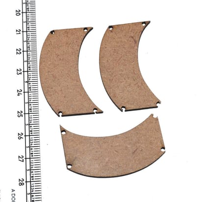 MDF Base use for jewellery making. (42 MM), WERR-011-1 Packet of 100 Pieces / 42 MM