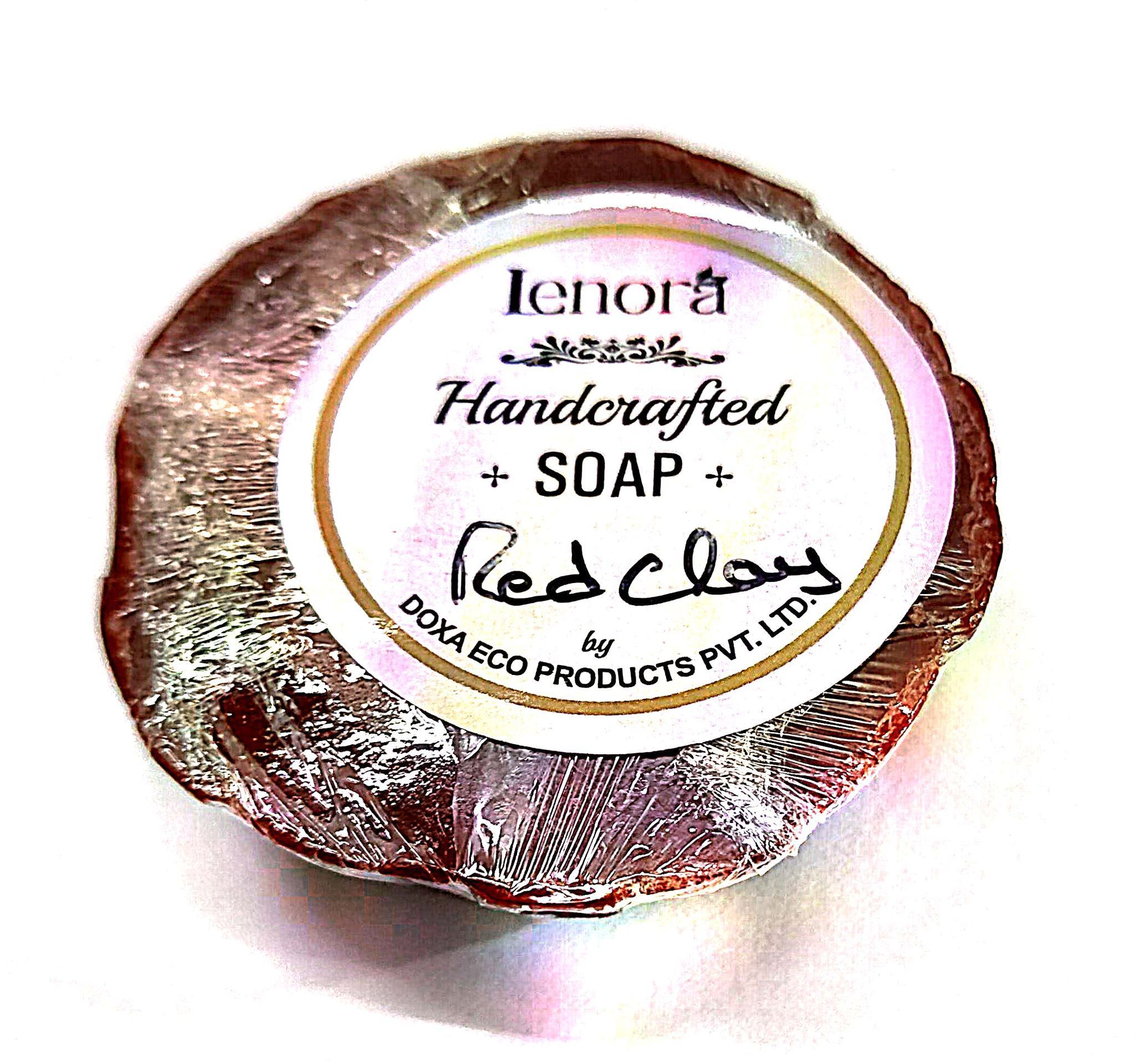 Handmade Red Clay Soap by lenora