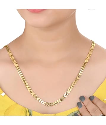 AanyaCentric Gold Plated Chain ( Set of 1 )
