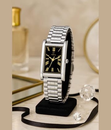 Versatile Silver Metal Analog Womens Watch