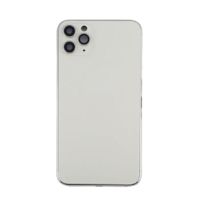 Battery Back Glass Panel Housing Body for Apple iPhone 11 Pro Max Silver
