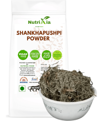 Nutrixia Food Shankhapushpi Powder - Shankhawali - Sankhpushpi Powder 50 gm