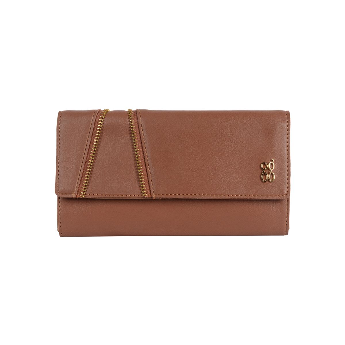 RALPH WALLETS 3 FOLD L TAN