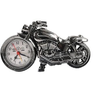 Pack of 1 BIYANKA Motorcycle Alarm Clock  Motor Table Clock for Home Decor, Stylish and Functional