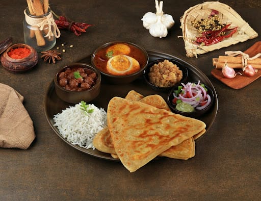 Homestyle Egg Curry Meal