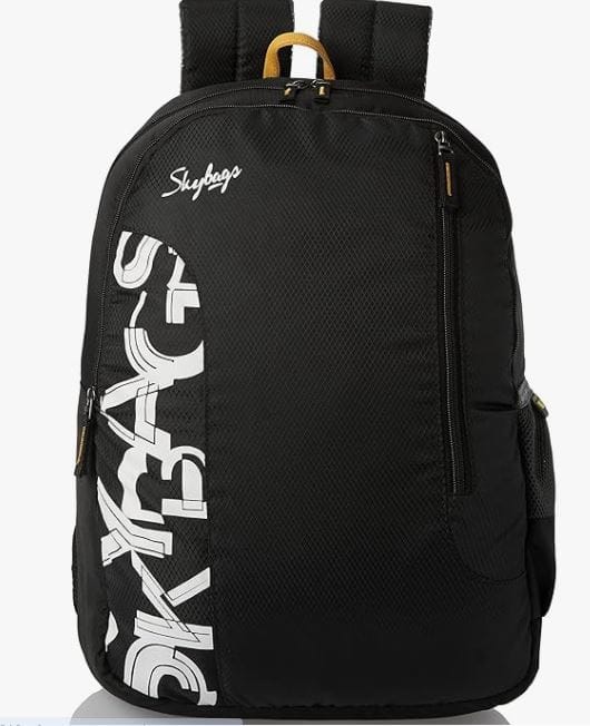 Skybags Casual Backpack 28L, 2 Main Compartments, Bottle Pocket, Front Pocket, Padded Shoulder StrapOrganizer Storage Tiffin Box Portable and Reusable(Strip- Dark Pink)Bag Picnic Organizer Storage Tiffin Box Portable and Reusable (Cat Design- Pink)