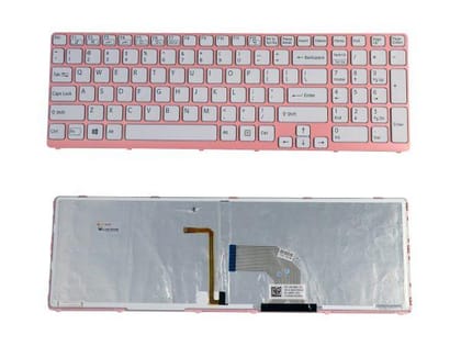 Sony Laptop Keyboard Replacement for VAIO SVE15 SVE 15 Series (with Backlight) Sony Laptop Keyboard Replacement for VAIO SVE15 SVE 15 Series (with Backlight)