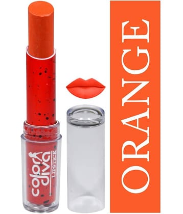 Color Diva Love Collection Lipstick Orange 4.5 gm