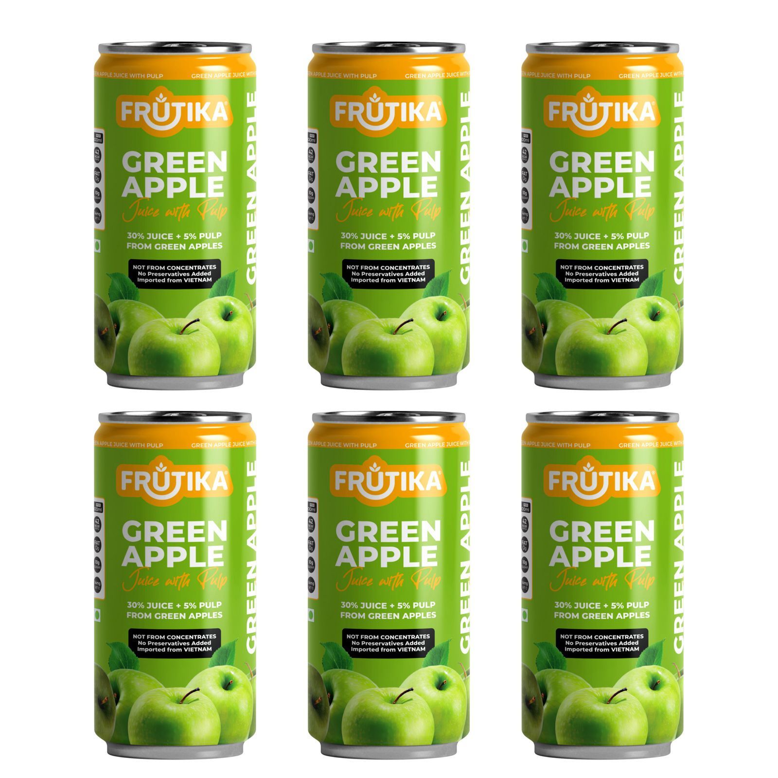 Frutika Green Apple Juice with Pulp 200ml
