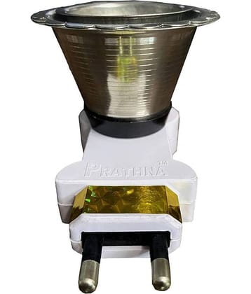Stainless Steel Electric Dhoop Kapoor Dani Incense Burner (Pack of 1)