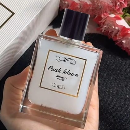 Aimani White Oudh Musk Tahara – Unisex Thick & Creamy Body Perfume, Arabian Fragrance, Long-Lasting Musk & Oudh – 50ml