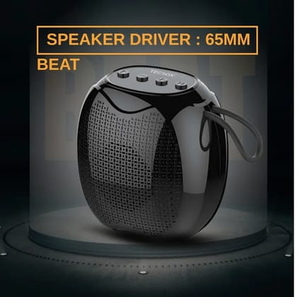 TecSox Beat Speaker | Speaker with 8watt & Powerful Bass