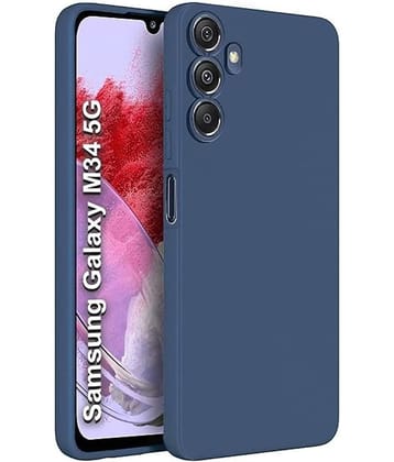 Case Vault Covers - Silicon Soft cases Compatible For Silicon Galaxy M34 ( Pack of 1 )