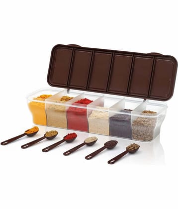 FIT4CHEF Spice Box Set Plastic Purple Spice Container ( Set of 1 )