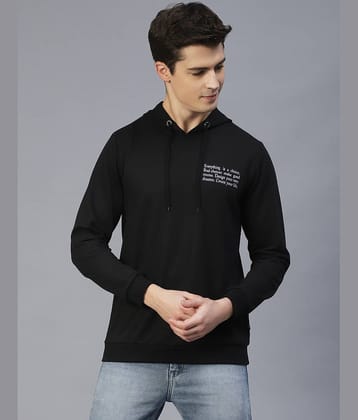 Rigo - Black Cotton Regular Fit Men's Sweatshirt ( Pack of 1 )