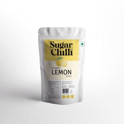 Home-made Lemon Pickle (Food-Grade Safe Pouch)