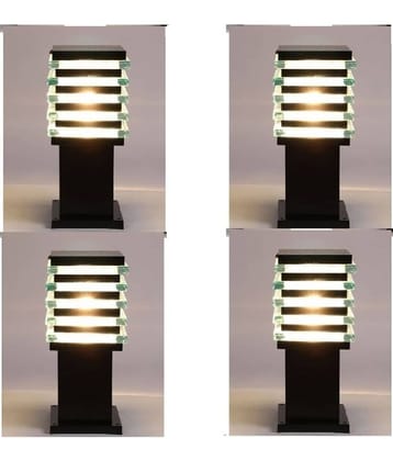 ZESTRUM Gate Light Cool Day Light - Pack of 4