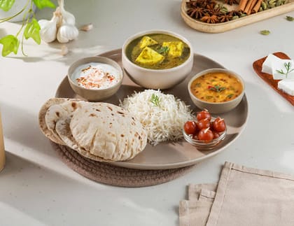Palak Paneer - Feast Thali