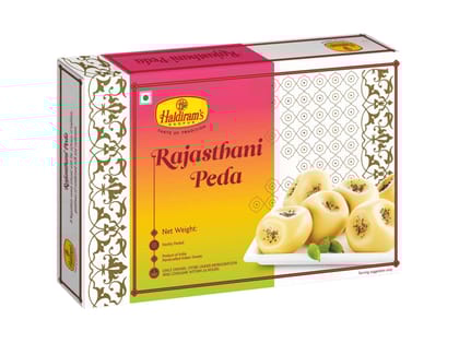 Haldiram's Rajasthani Peda Packed Sweets - 500 Gm - Pack of 2