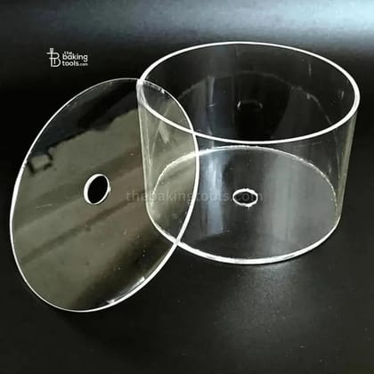 Transparent Round Cake Spacer 6 x 4 inch