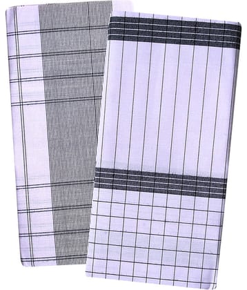 Feather Green Multi Lungi Pack of 2