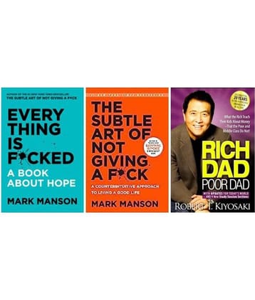 Everything + The Subtle Art + Rich Dad Poor Dad