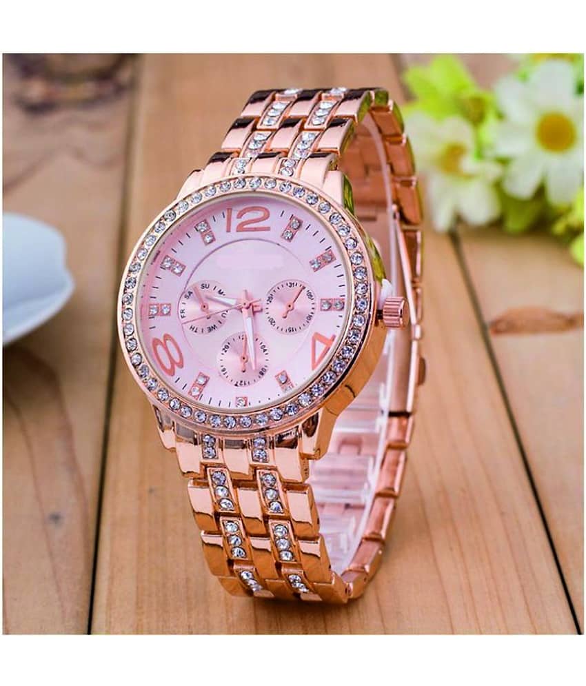 Axton Metal Round Womens Watch