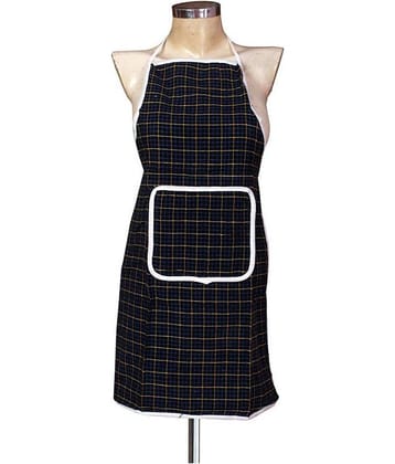 E-Retailer Cotton Kitchen Multi Apron With Front Pocket-1 Pc