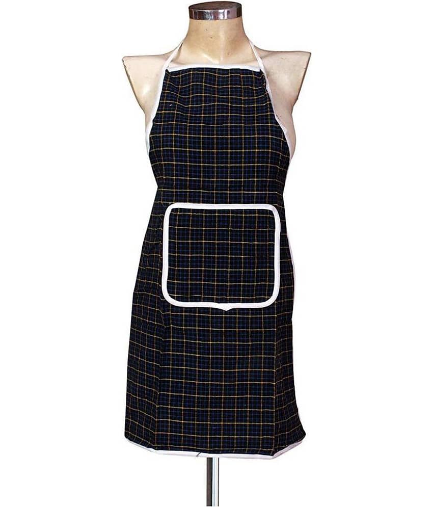 E-Retailer Cotton Kitchen Multi Apron With Front Pocket-1 Pc