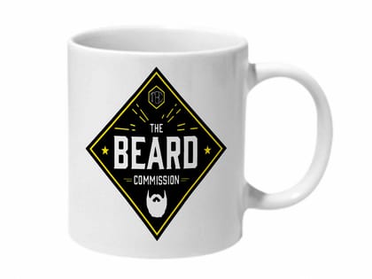Multicolor The Beard Commission Ceramic Mug