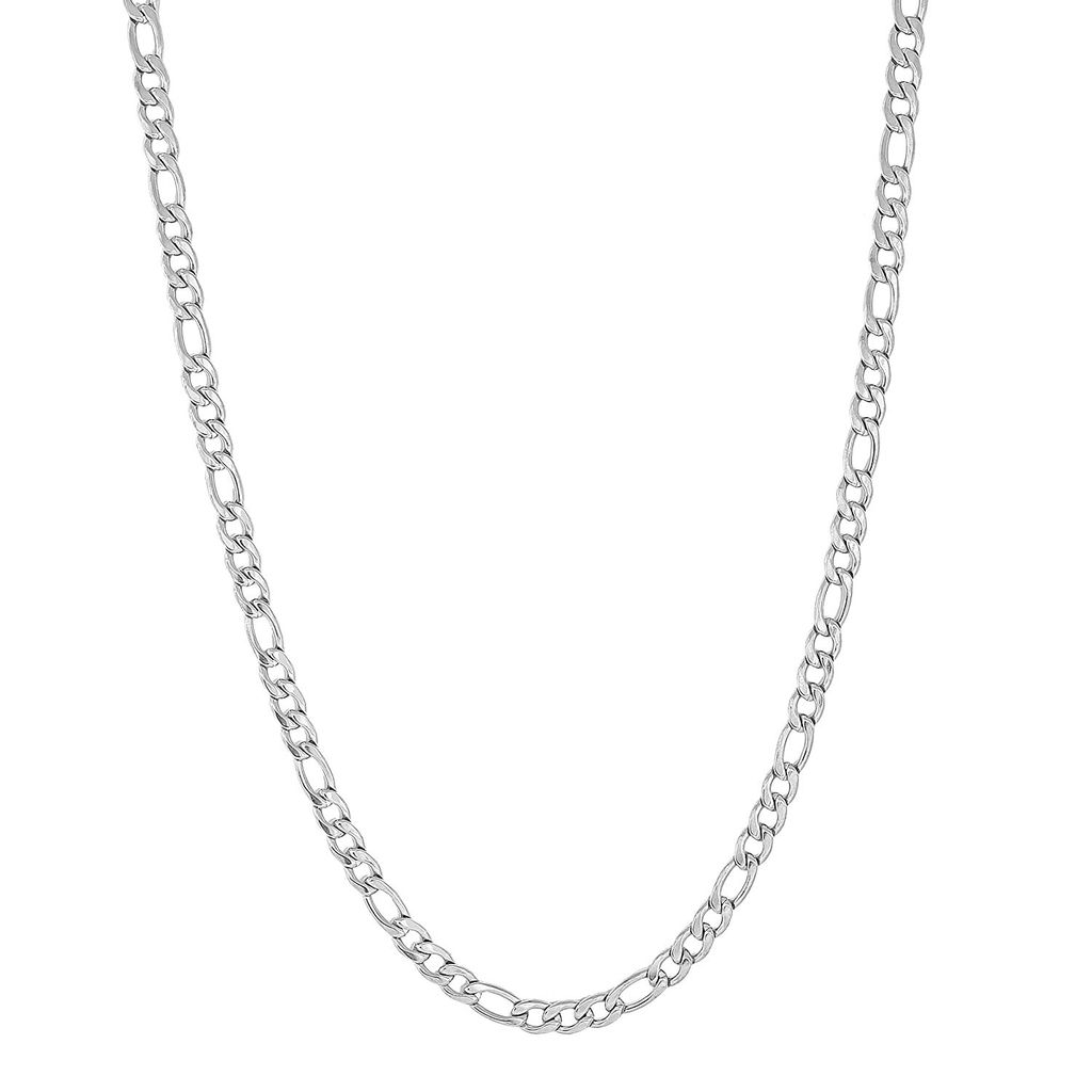 Stainless Steel Platinum Silver Necklace Chains Chain for Men and Boys, Size 17 Inch - Shoe Care - Accessories | Buy online on ZillyBuy