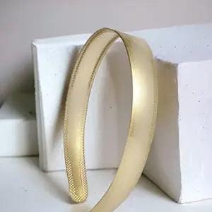 Women Handcrafted Gold Toned Hairband