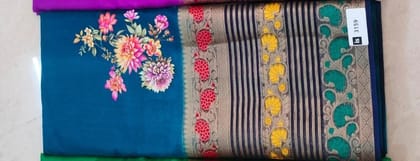 Elegant Silk Saree in Vibrant Shades