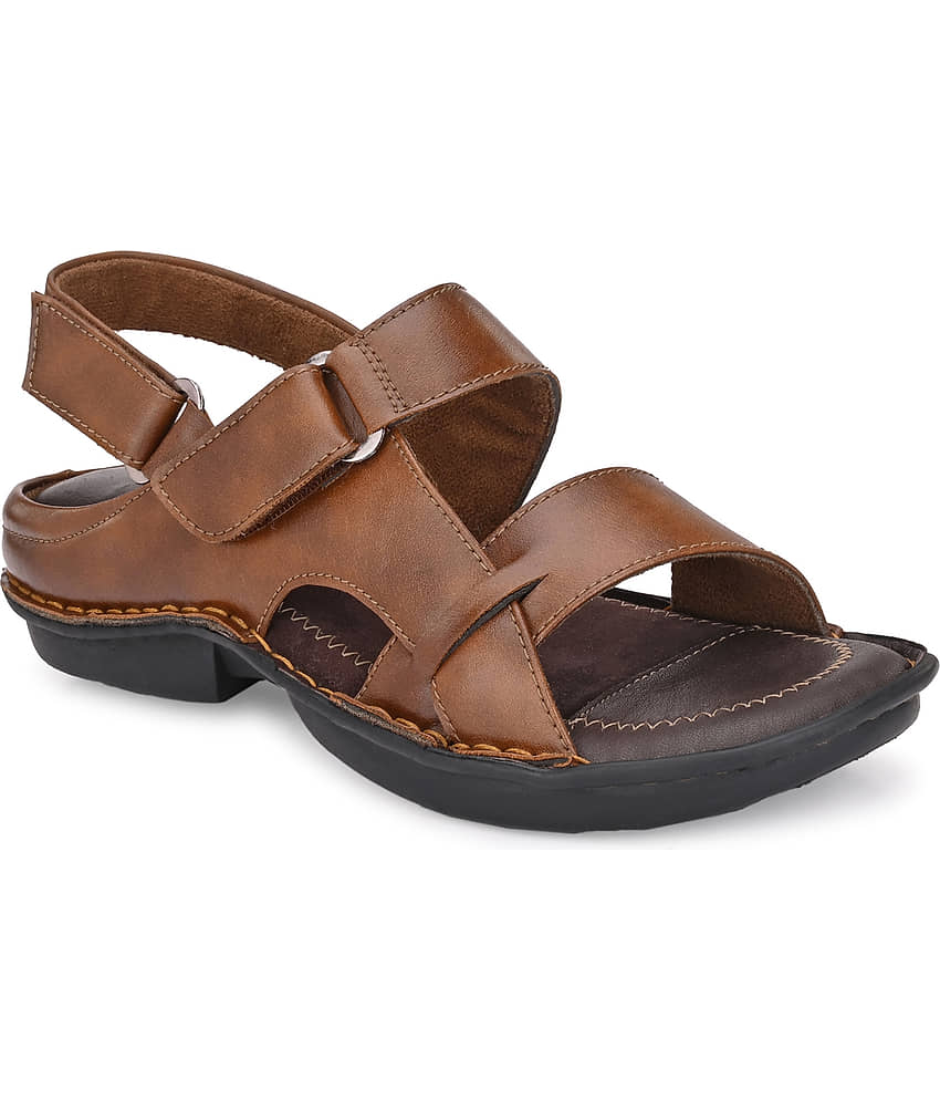 softio - Brown Men's Sandals