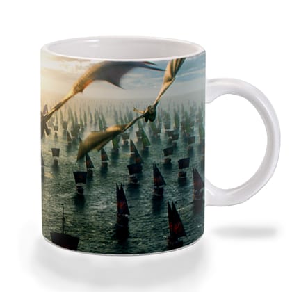 Multicolor Game Of Thrones Last Scene Season 6 Heading For War Ceramic Mug