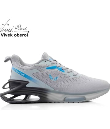 Bersache N-SPO-S-9194 White Men's Sports Running Shoes