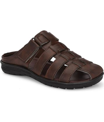 Leeport - Rust Men's Sandals