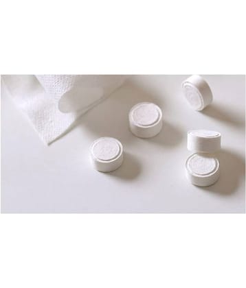 Dr Kleenz Compressed/ Coin Tissue (100 Candy Packs) Dry Wipes ( 100 Pcs )