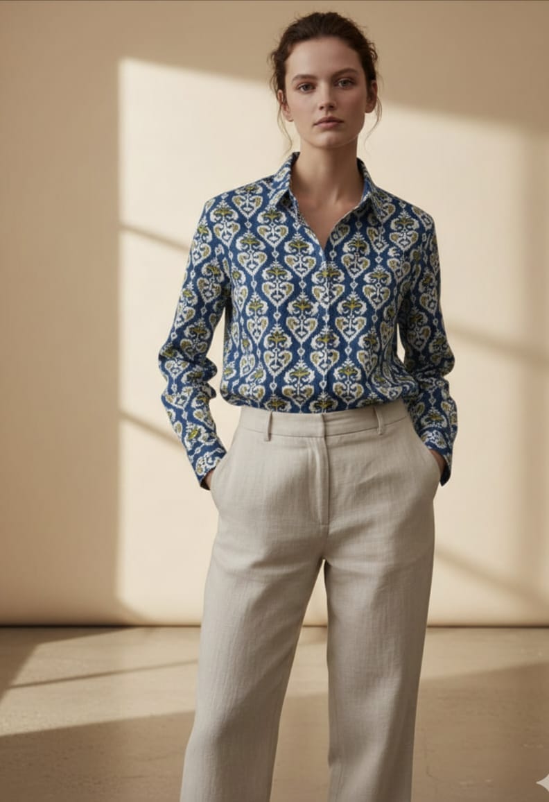 COTTON SHIRT FOR WOMEN Rajasthani Traditional. .