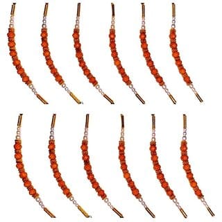(Pack of 12) CHARKEE Fancy 12 Bhaiya Bhabhi Rakhi (Multicolour)