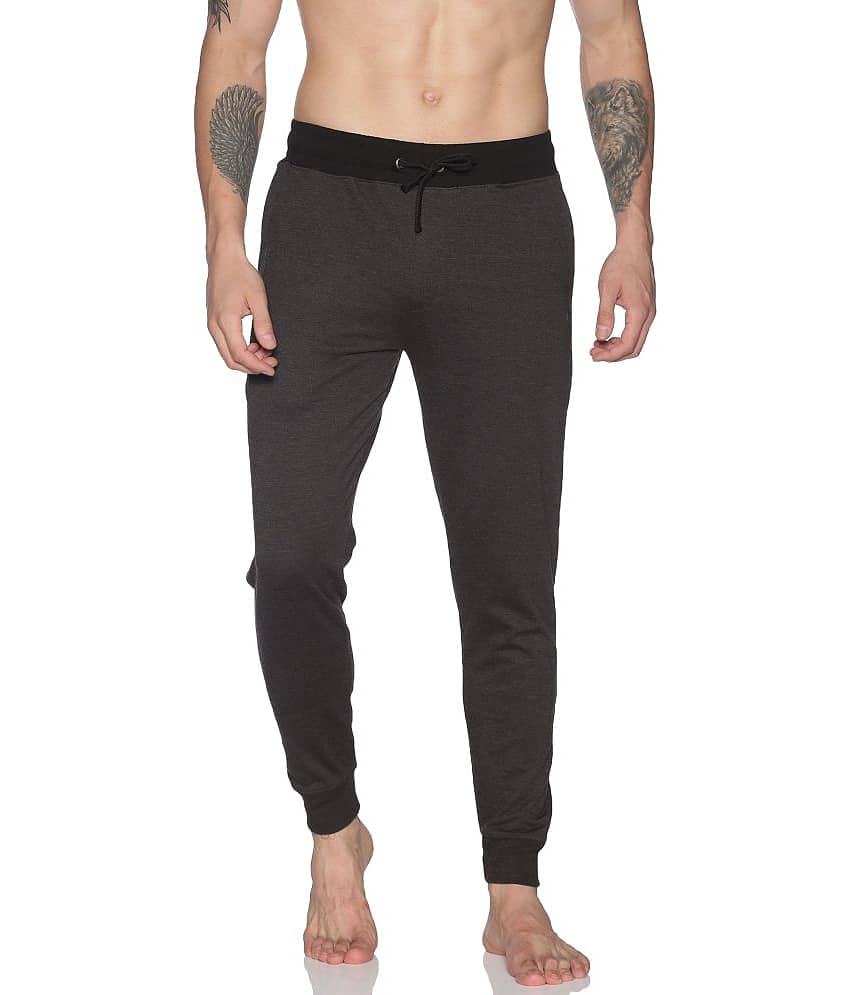 Dollar Athleisure - Grey Cotton Men's Joggers ( Pack of 1 )