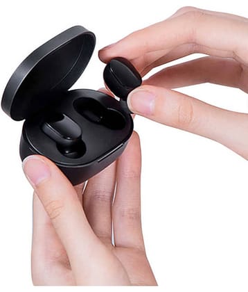 COREGENIX Airdot Bluetooth True Wireless (TWS) In Ear 20 Hours Playback Low Latency,Powerfull bass IPX4(Splash & Sweat Proof) Black